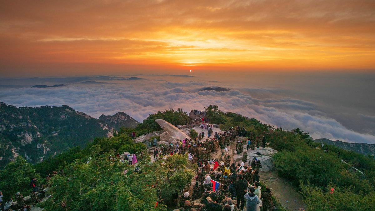 泰山照片高清无水印图片