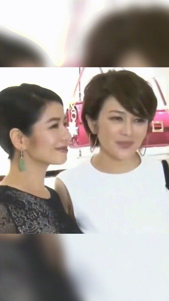 59岁关之琳和61岁钟楚红罕见同框