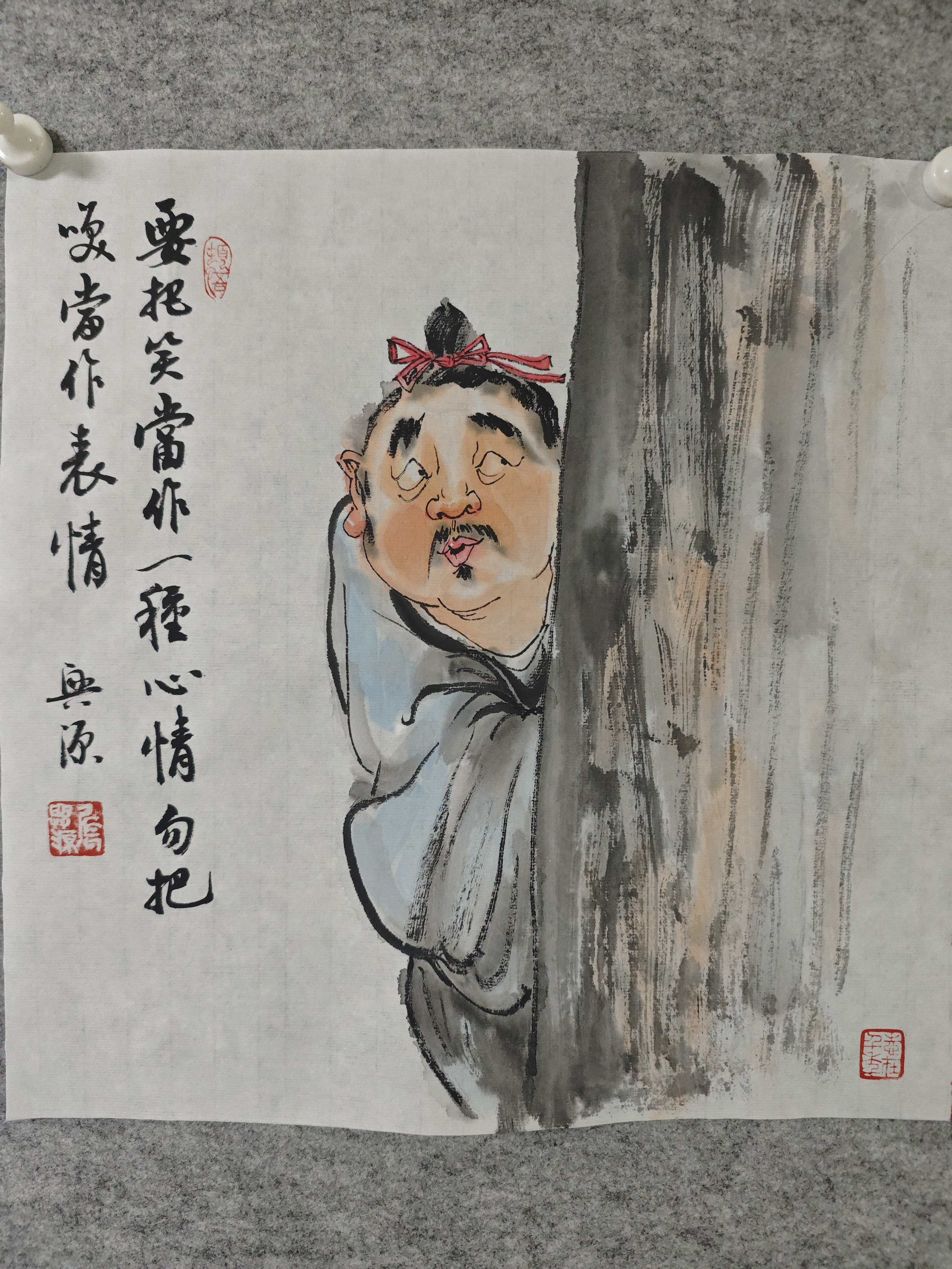 禅意人物小画一组