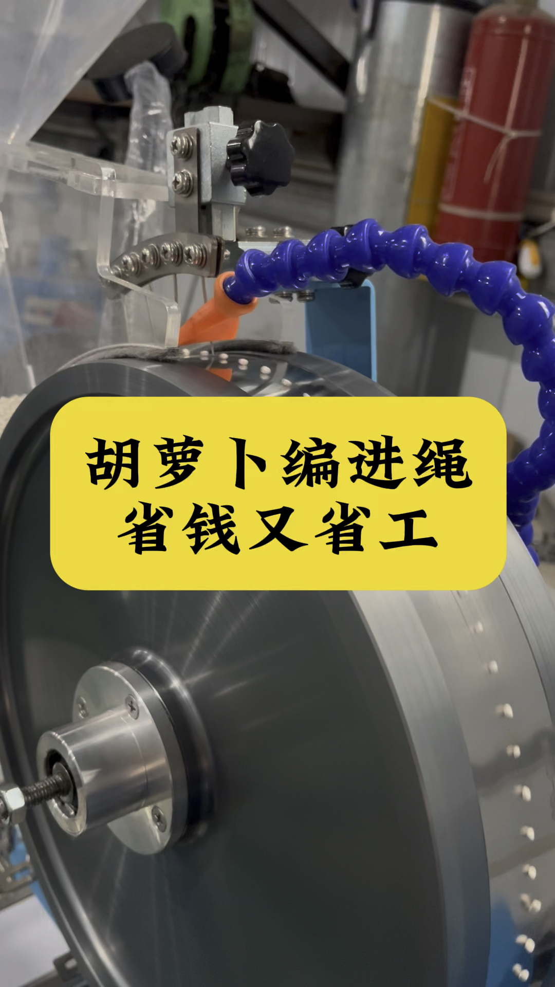 胡萝卜种子丸粒编绳一穴一粒省工省种免间苗更高产#种子编织机