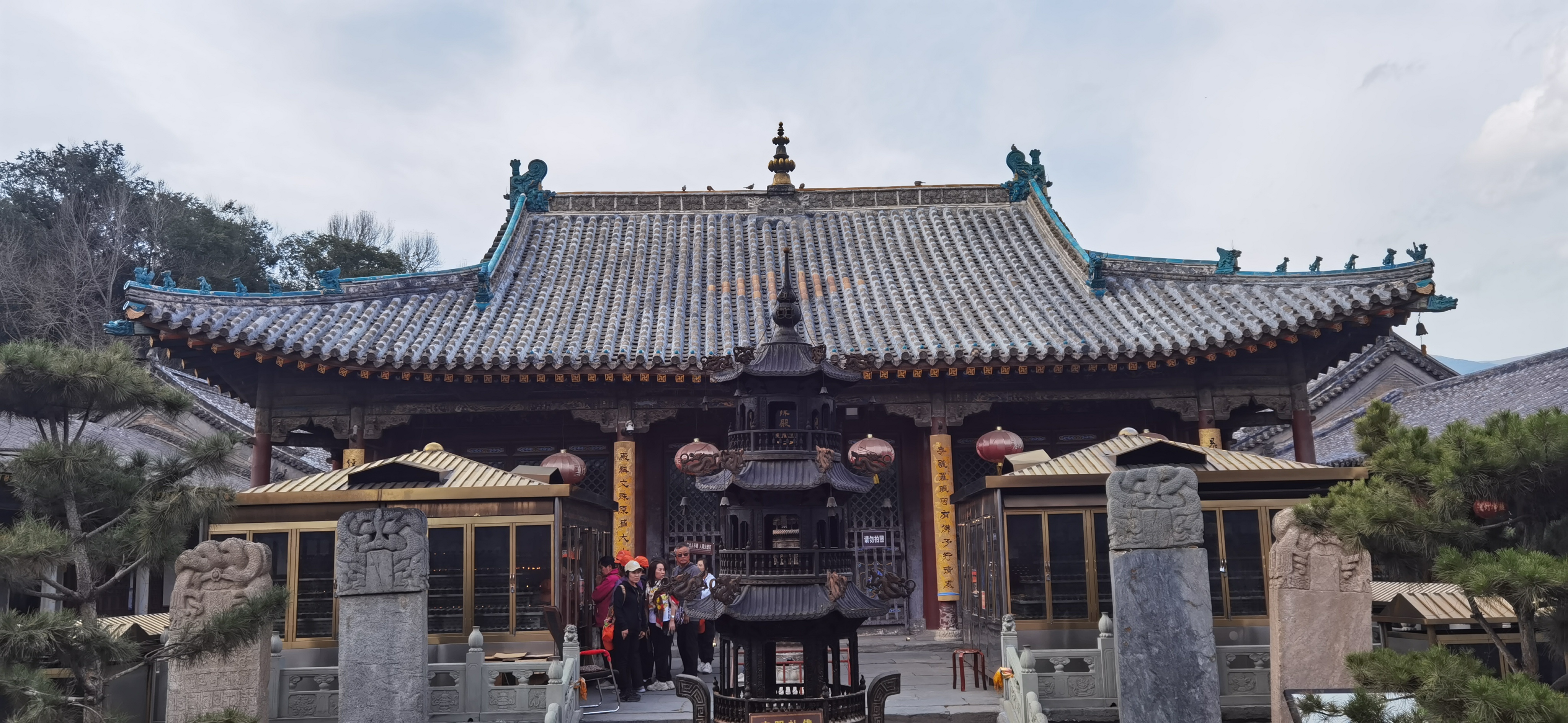 五台山著名黄庙罗睺寺,独特的开花现佛,古代最精巧的道场艺术品