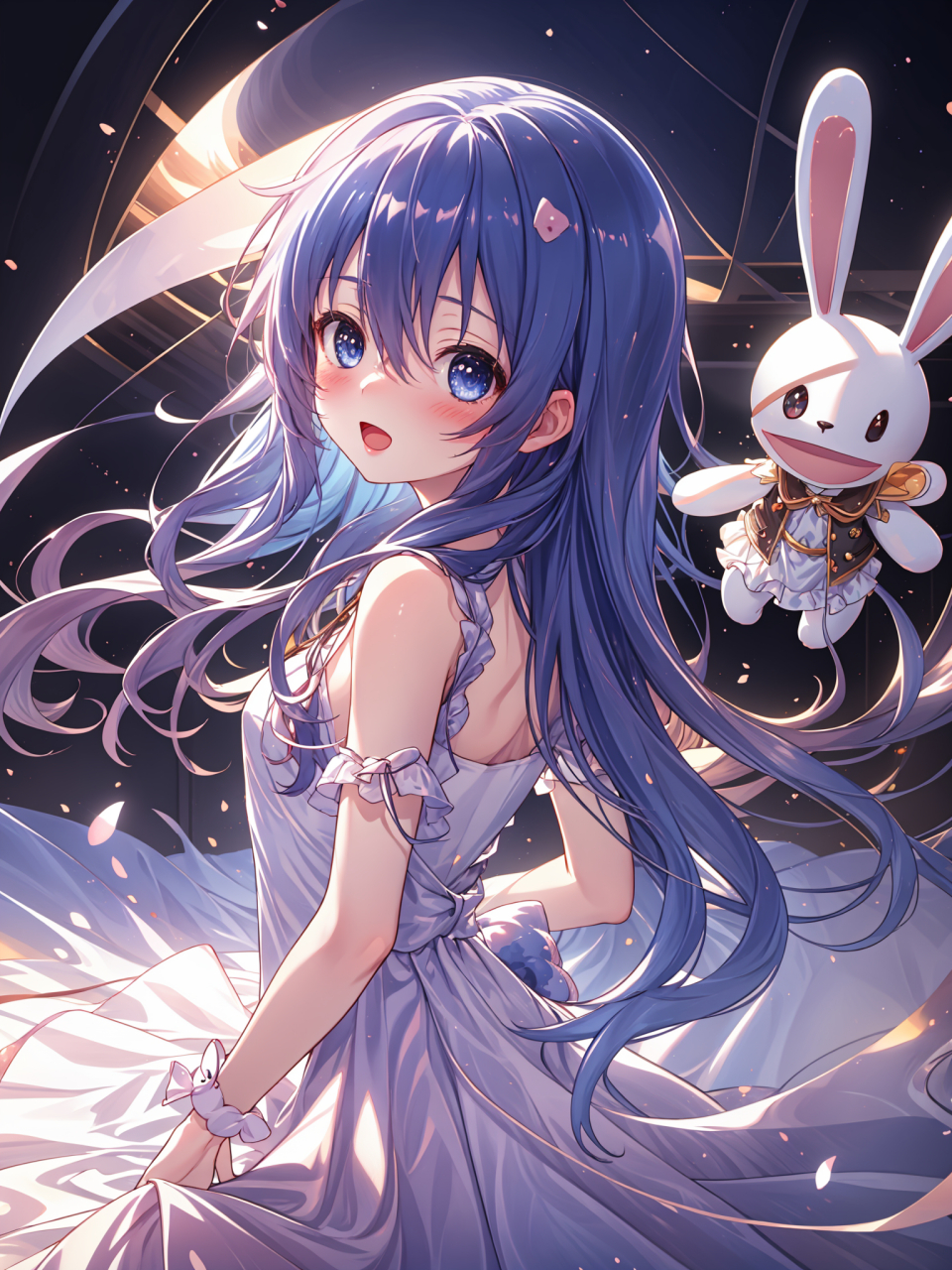 冰芽川四糸乃,请问要和兔兔一起玩吗?#动态连更挑战