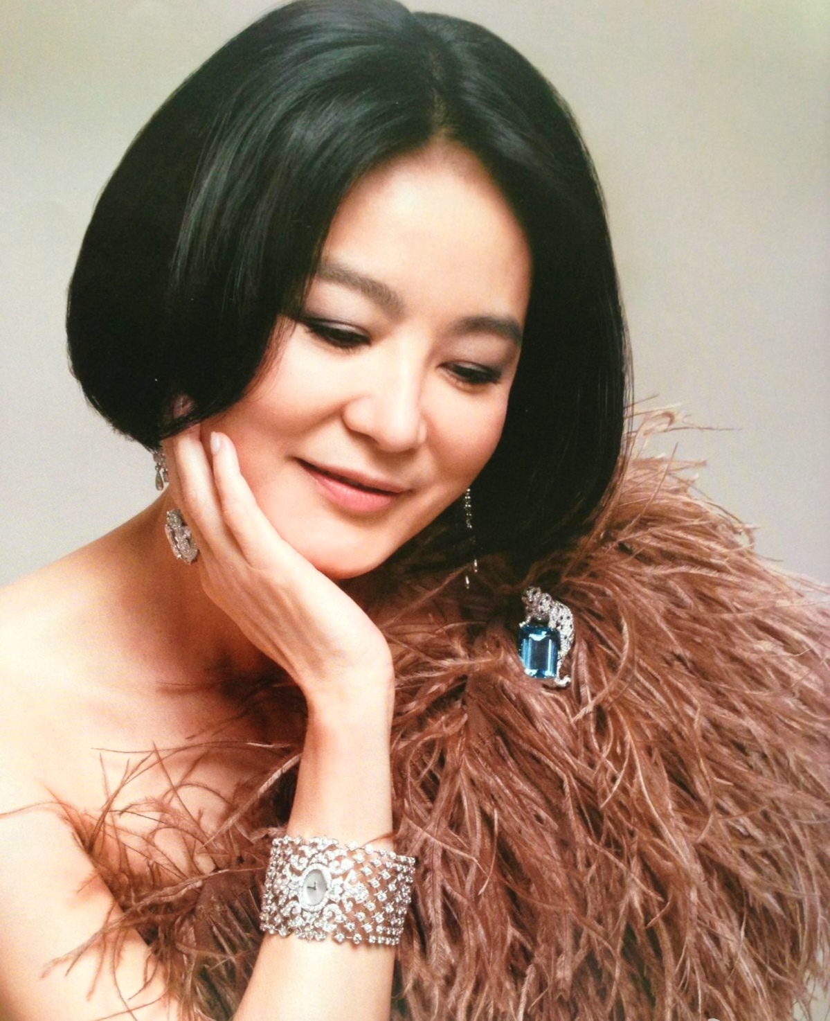 永远美丽的林青霞!真的是岁月不败美人,真的好美!