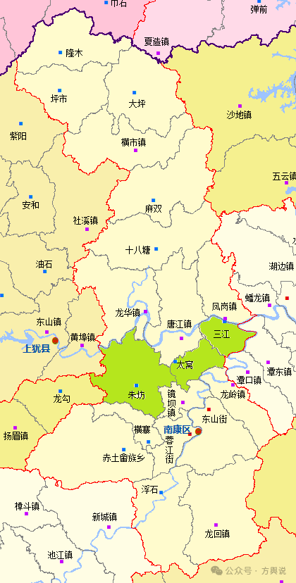赣州市南康区3乡撤乡设镇,介绍区划沿革