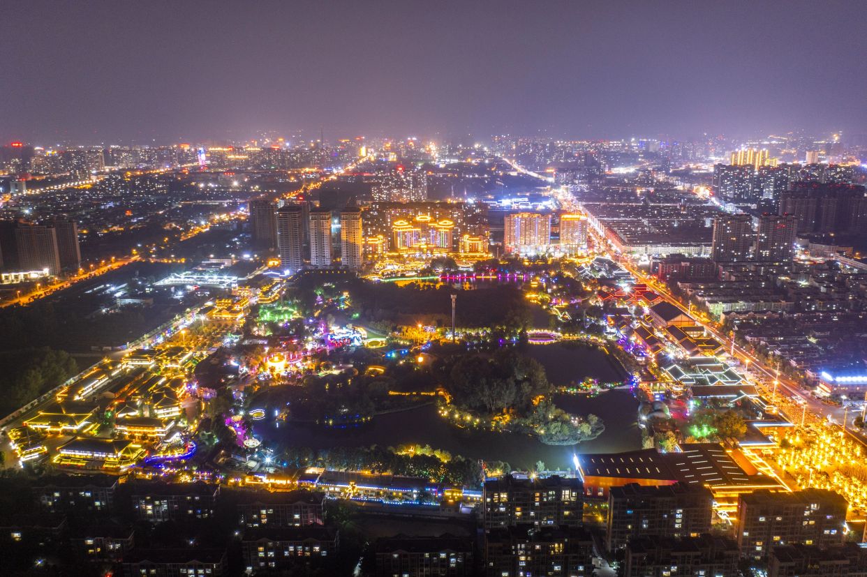 漯河市河上街景区:氤氲"烟火气",升腾"夜经济"