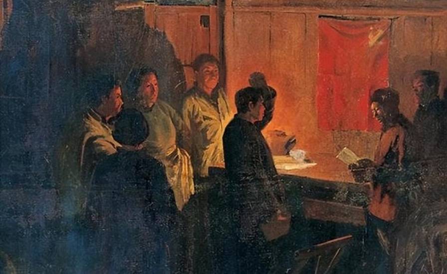 1946年,地下党开会时突然听到小贩大喊卖糖,会议负责人:快撤退