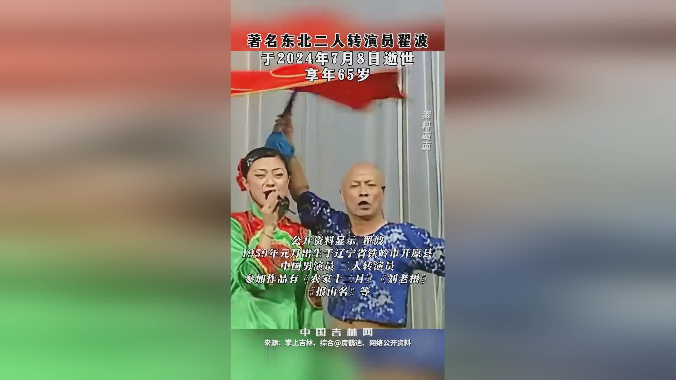 二人转演员去世名单图片