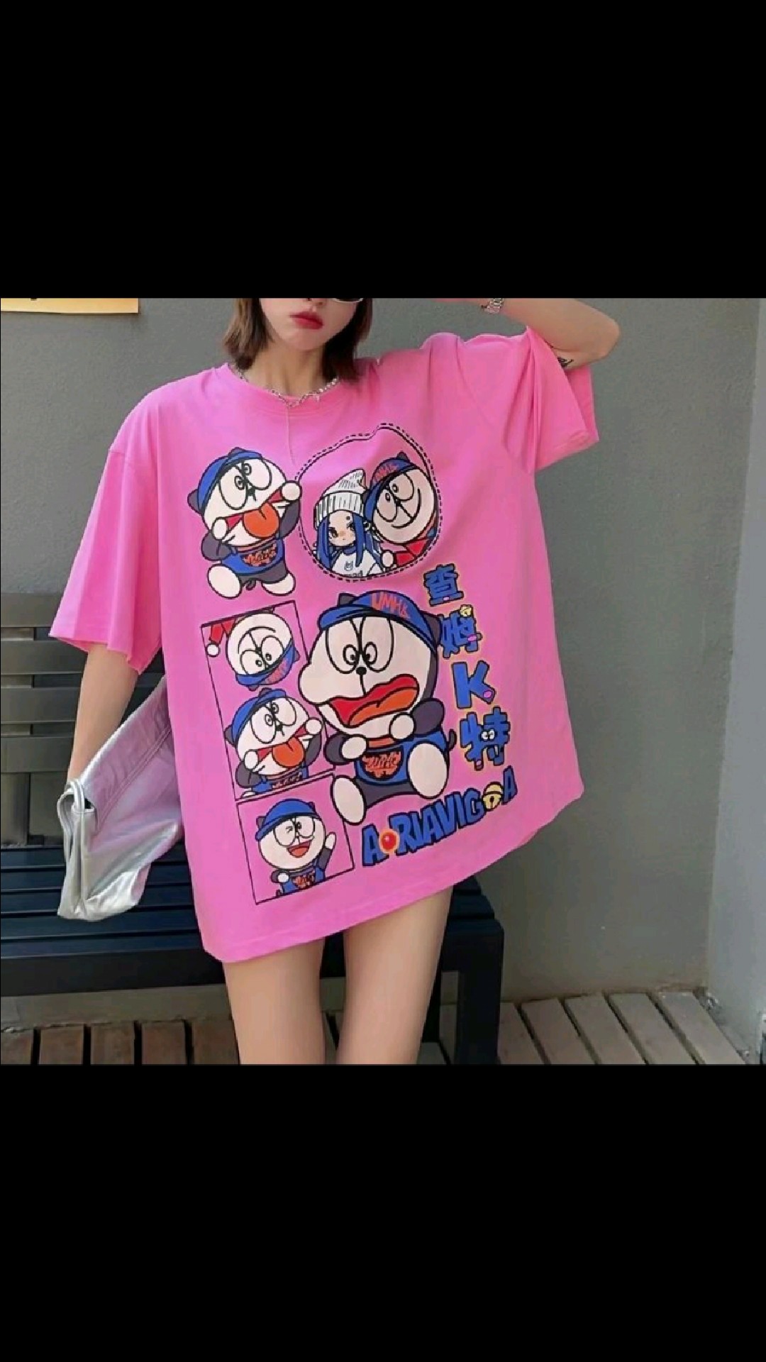 卡通短袖t恤女夏季