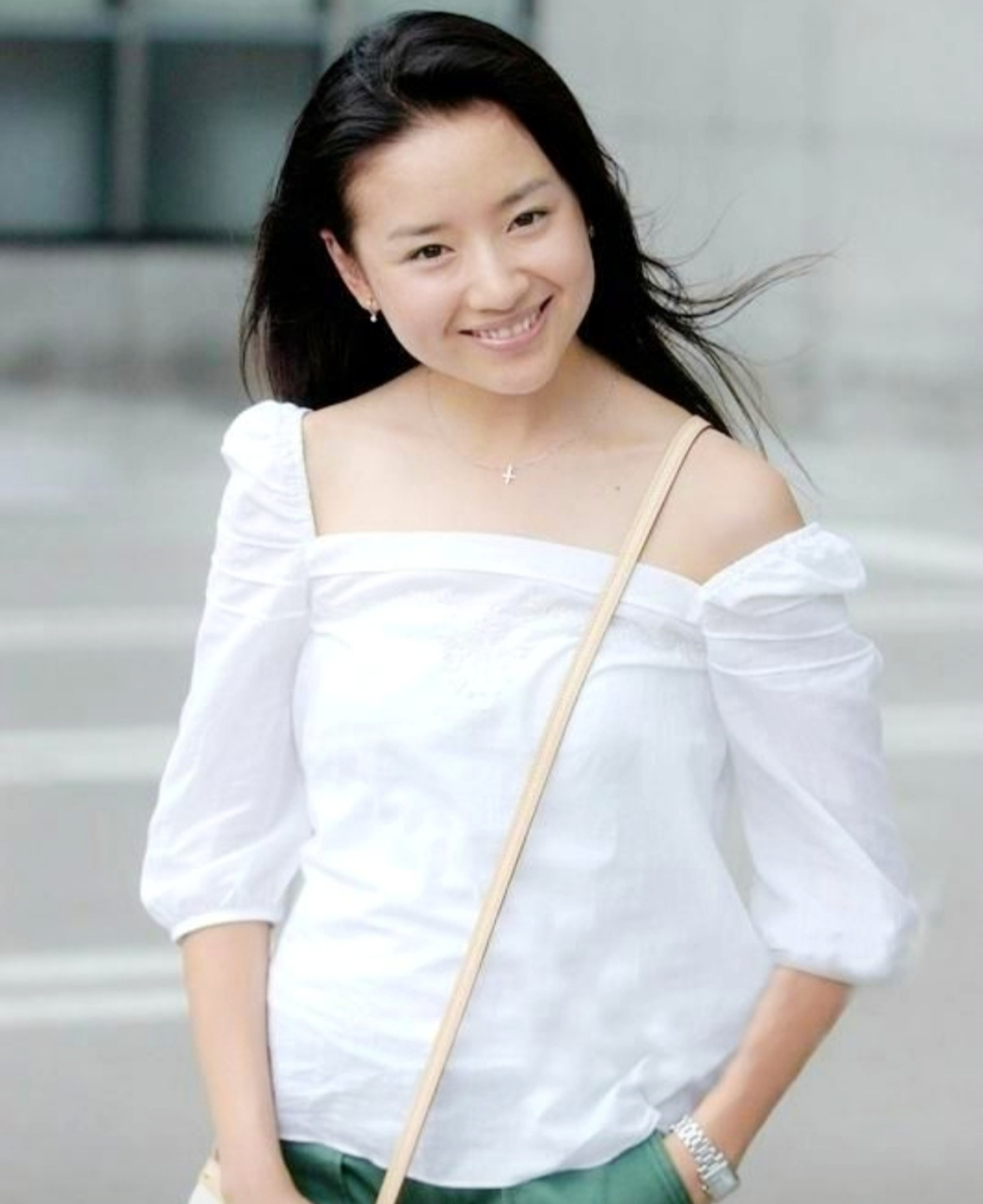 董洁生活照,甜美可爱,天然的美!