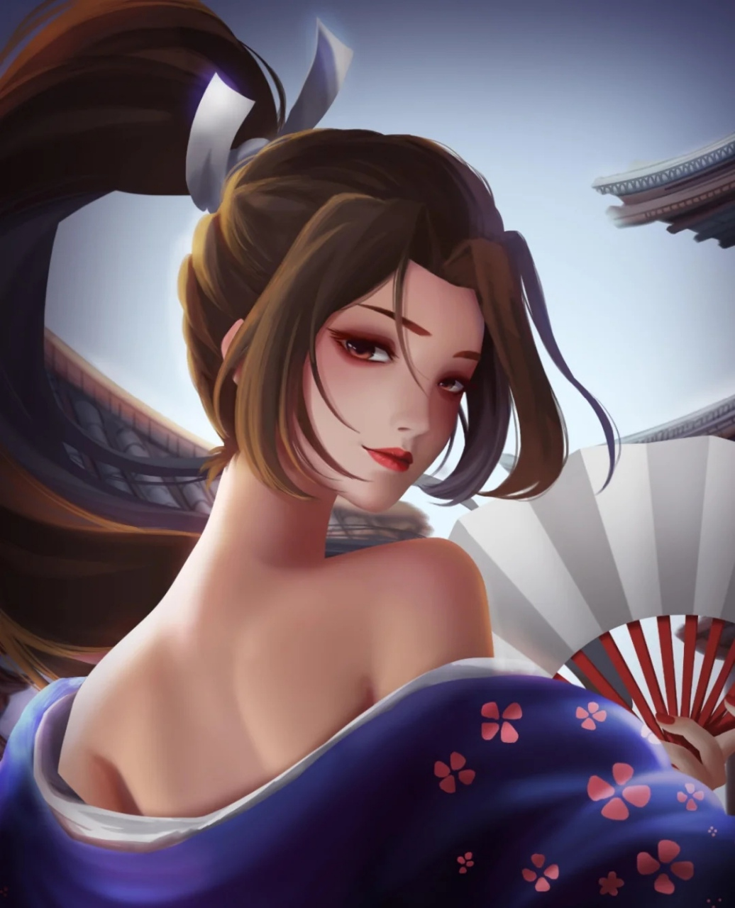 不知火舞也太美了吧!#二次元