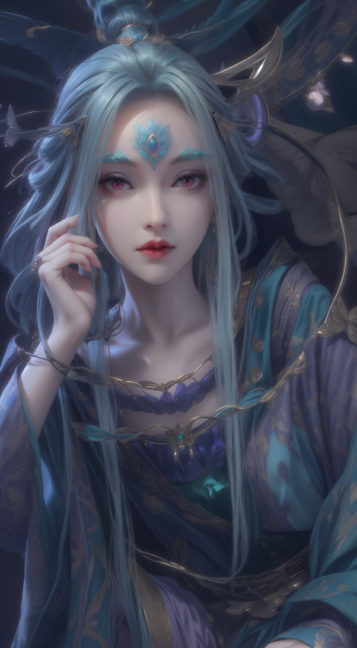 国漫女神# 精美国漫女神奉眠壁纸