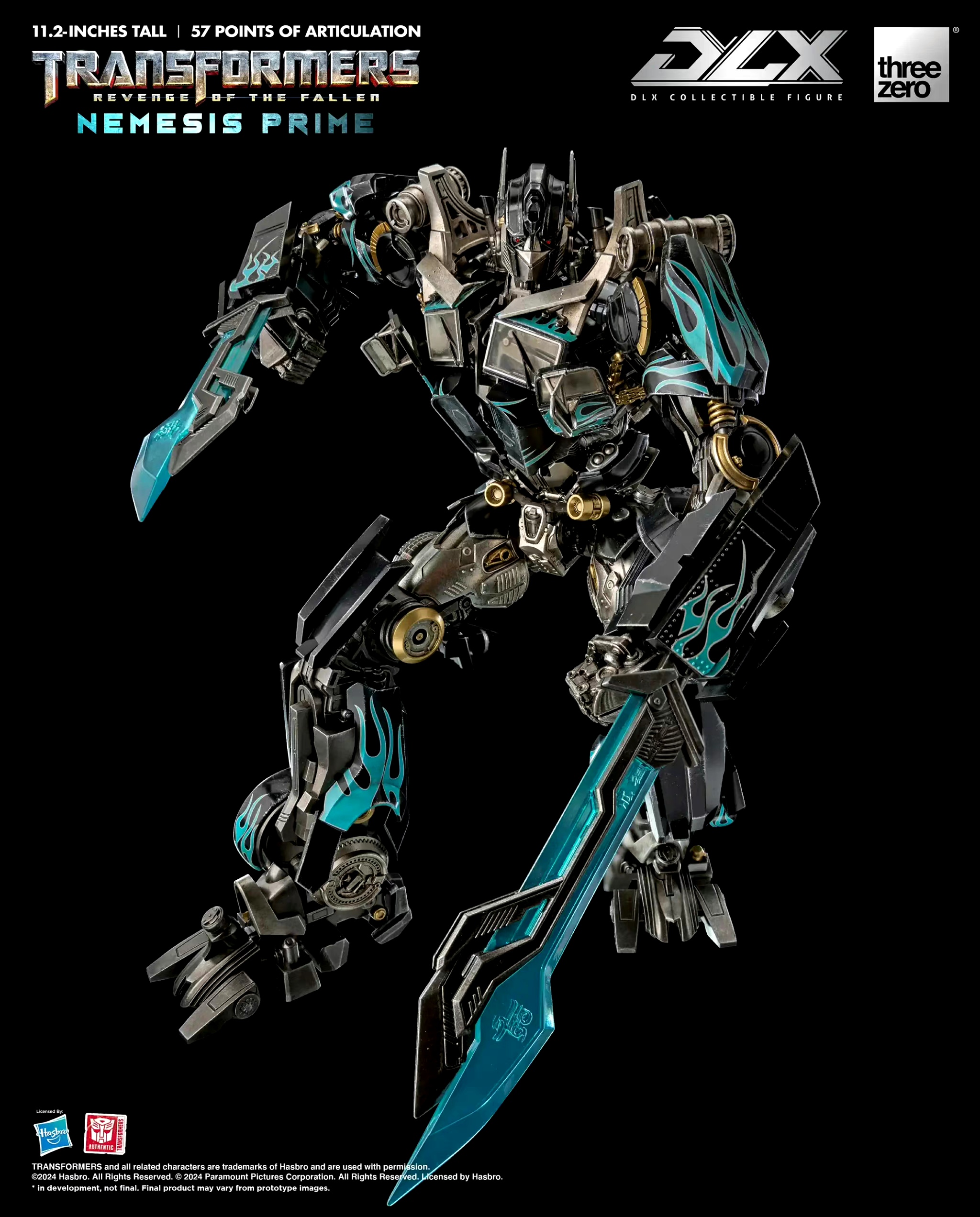 模型欣赏:threezero dlx《变形金刚2》暗黑擎天柱