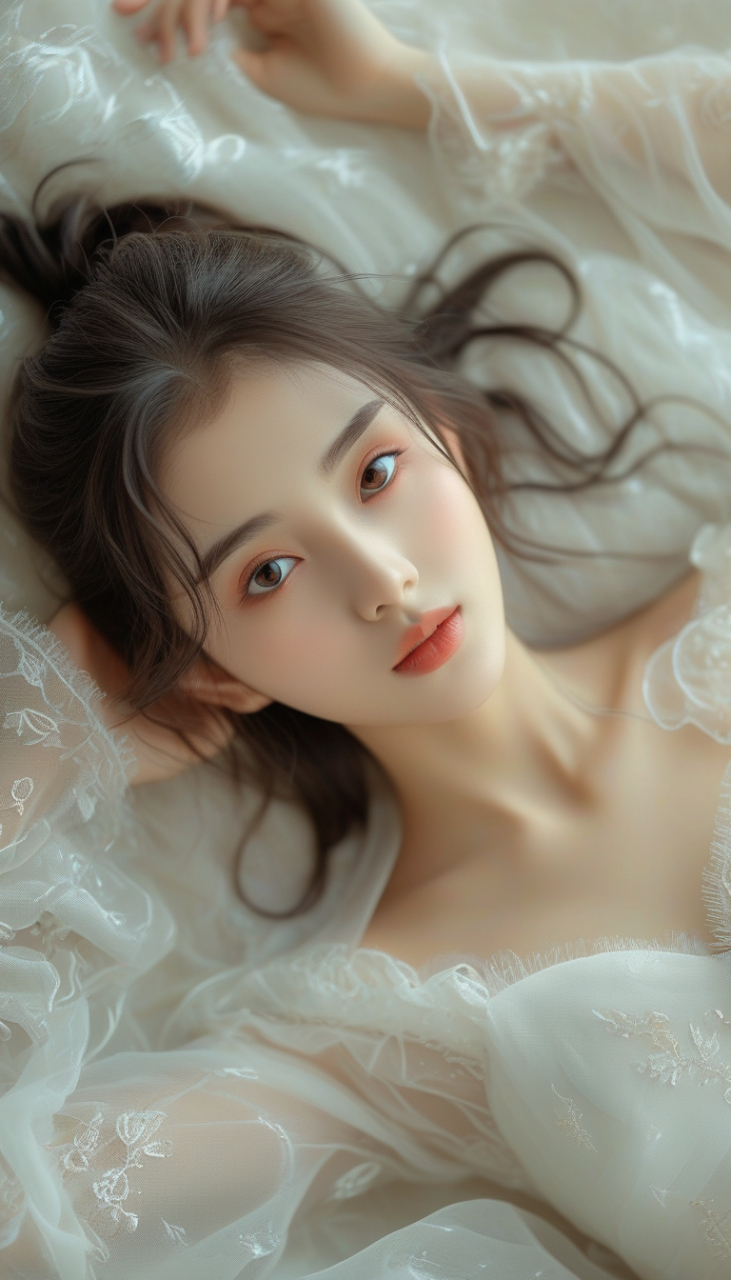 白色连衣裙写真,唯美高清#性感好身材