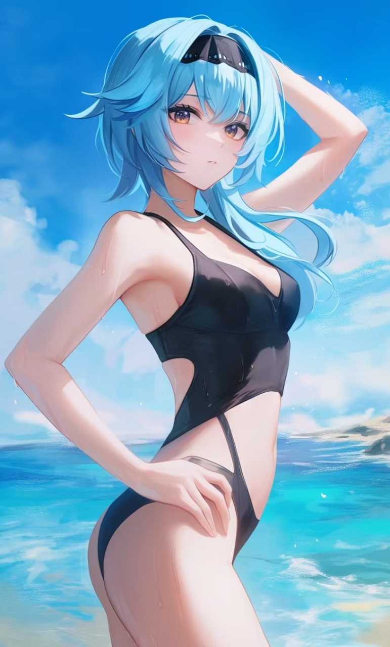 穿泳装的优菈骑士长也太美了吧#原神