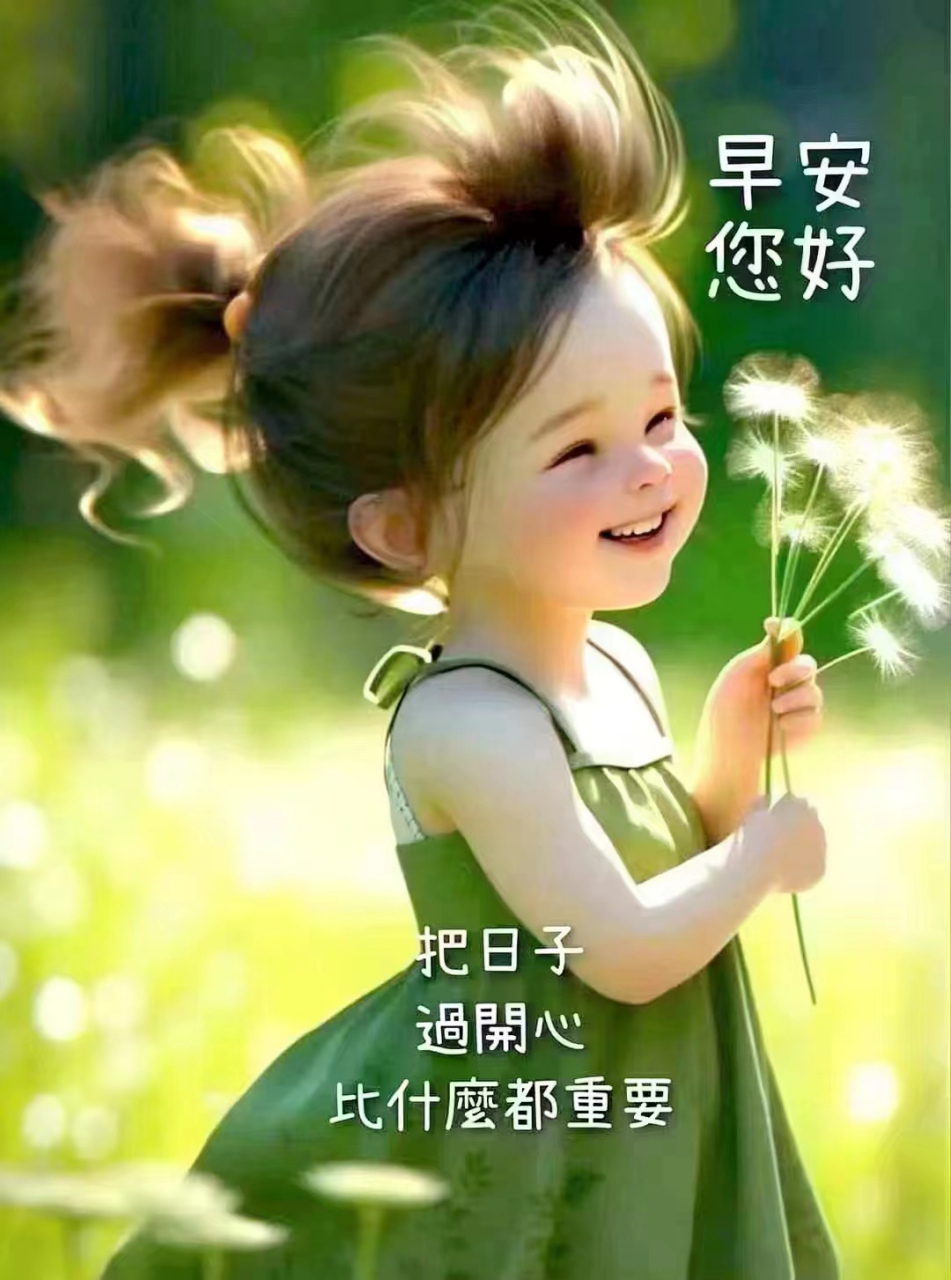 早安您好!祝您今天开开心心,一顺百顺.