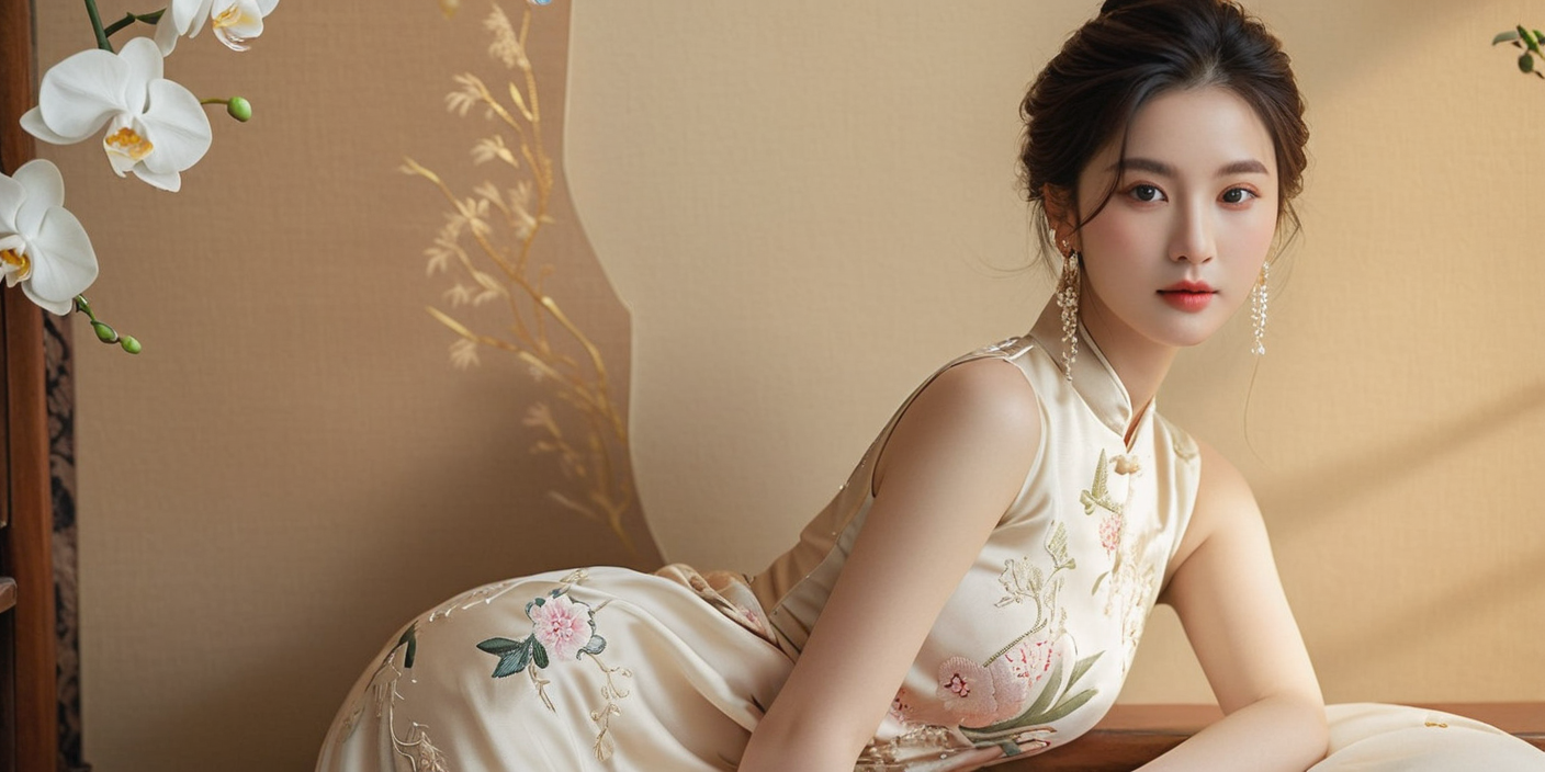 美人图,年轻人如何展现旗袍之美|视觉