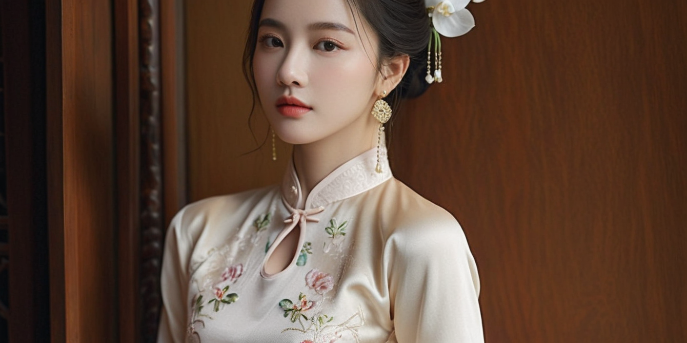 美人图,年轻人如何展现旗袍之美|视觉