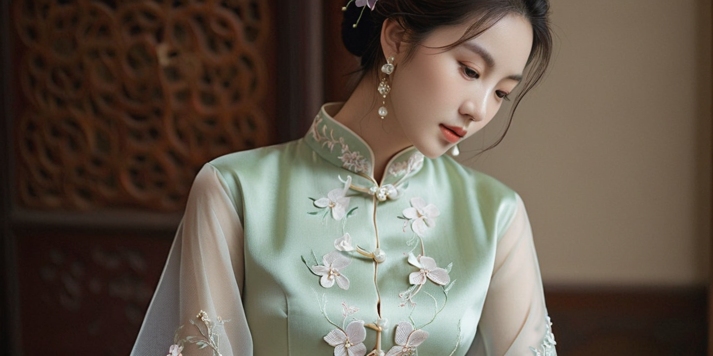 美人图,年轻人如何展现旗袍之美|视觉