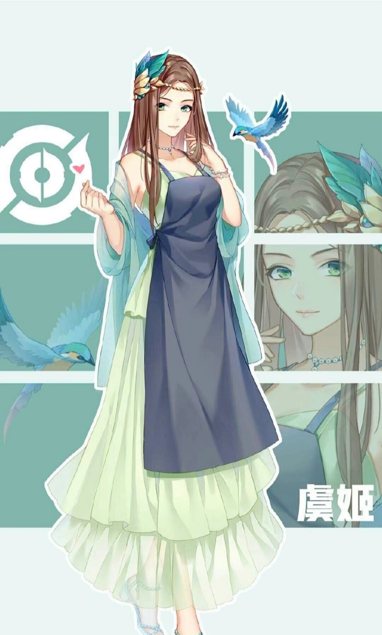 穿裙子的虞姬也太美了吧#王者荣耀