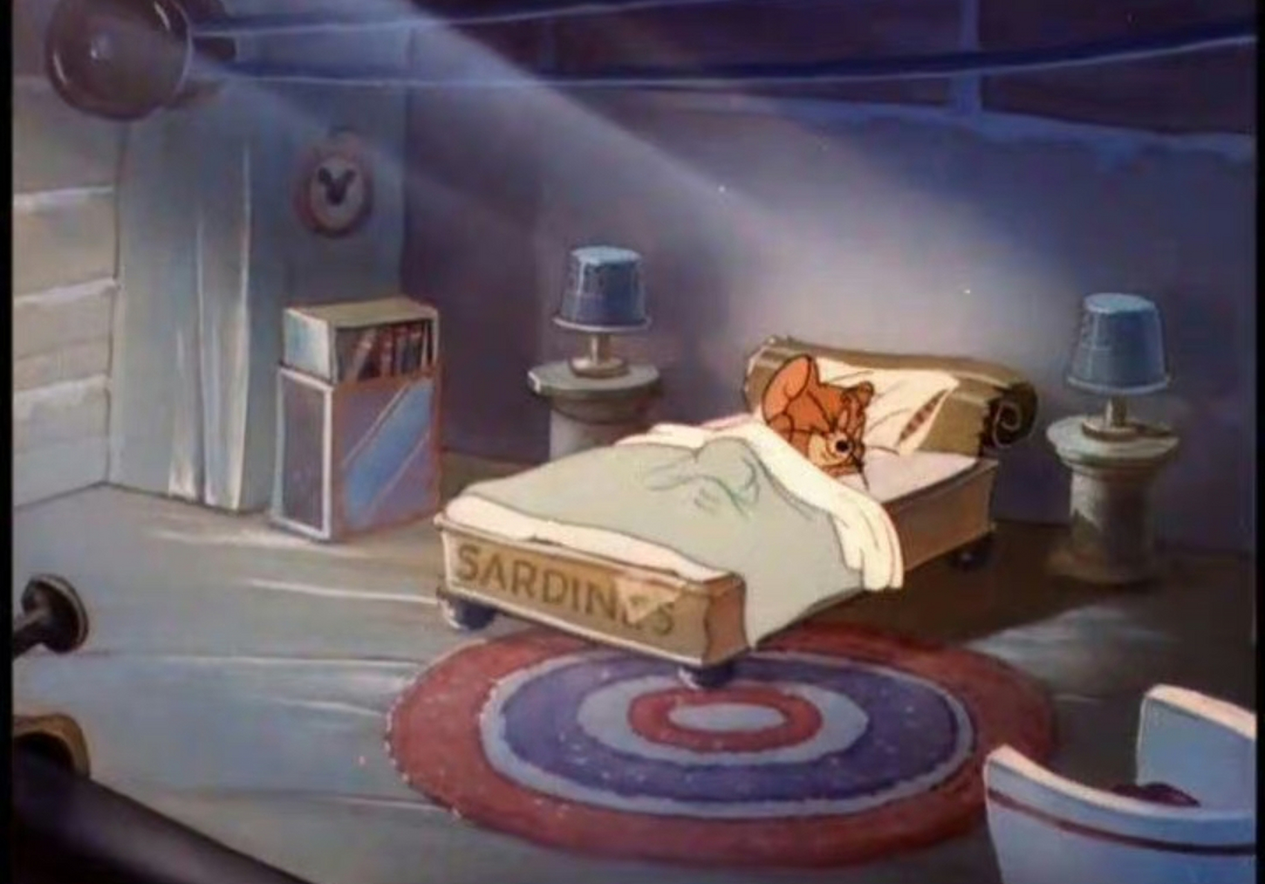 《猫和老鼠》杰瑞各种各样的小床和小屋,还挺温馨的