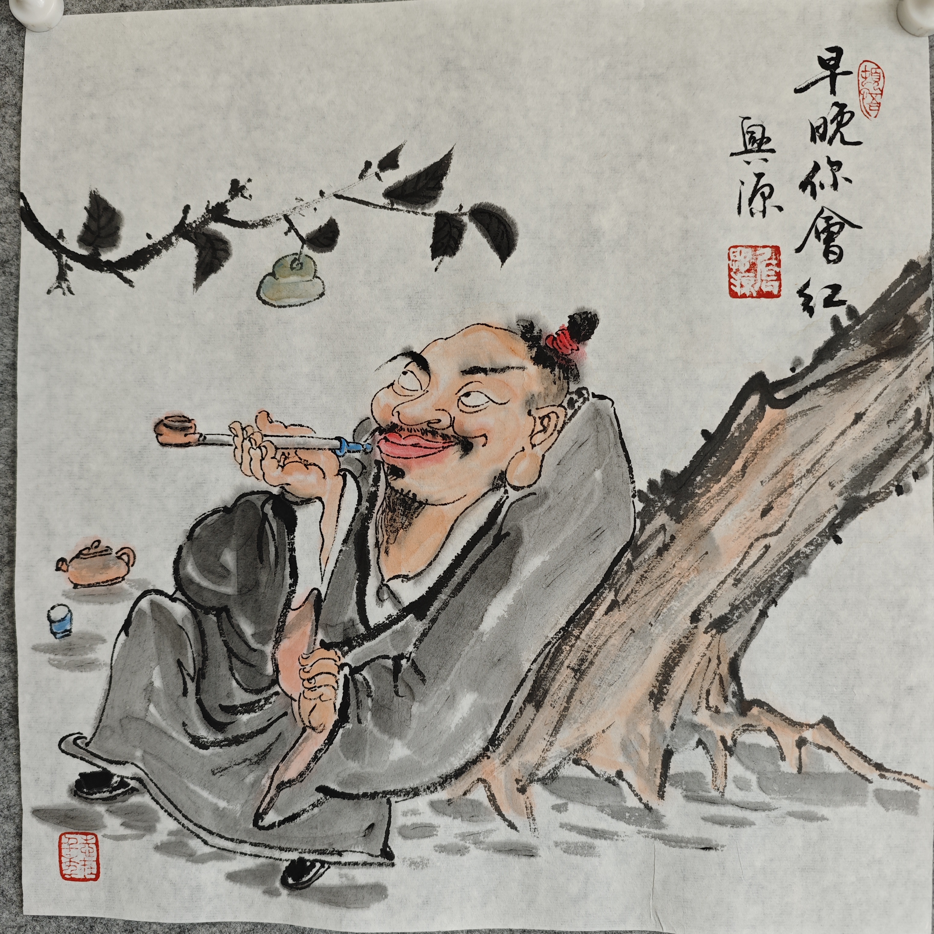 禅意人物小品欣赏