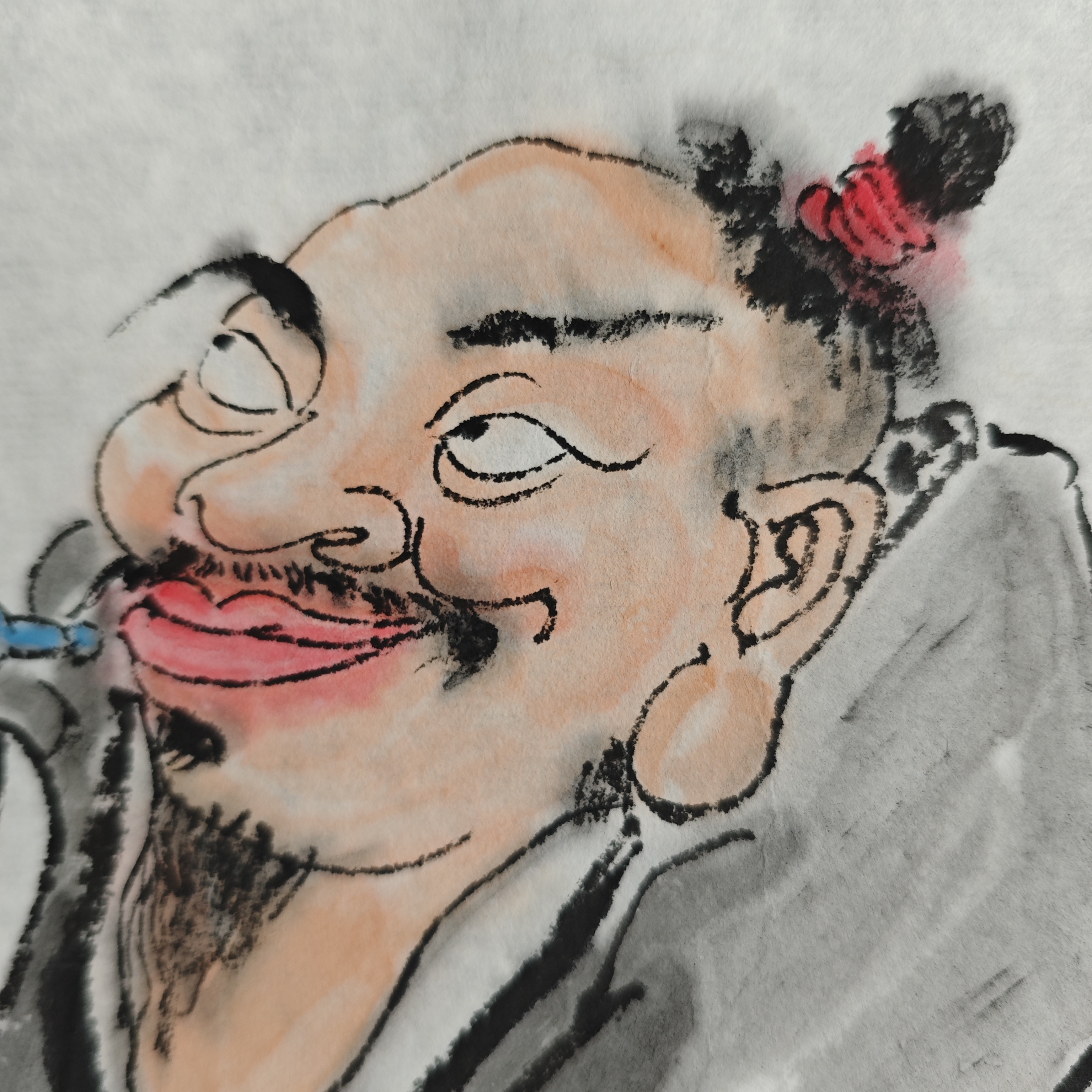 禅意人物小品欣赏