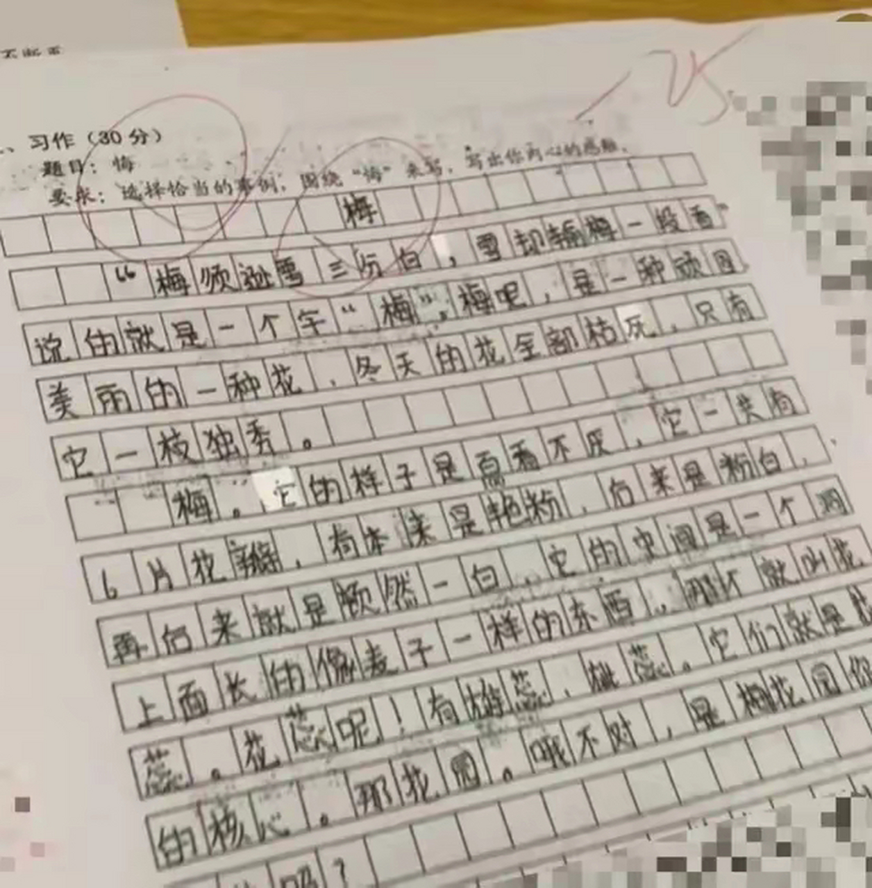 高考零分作文是什么样的?