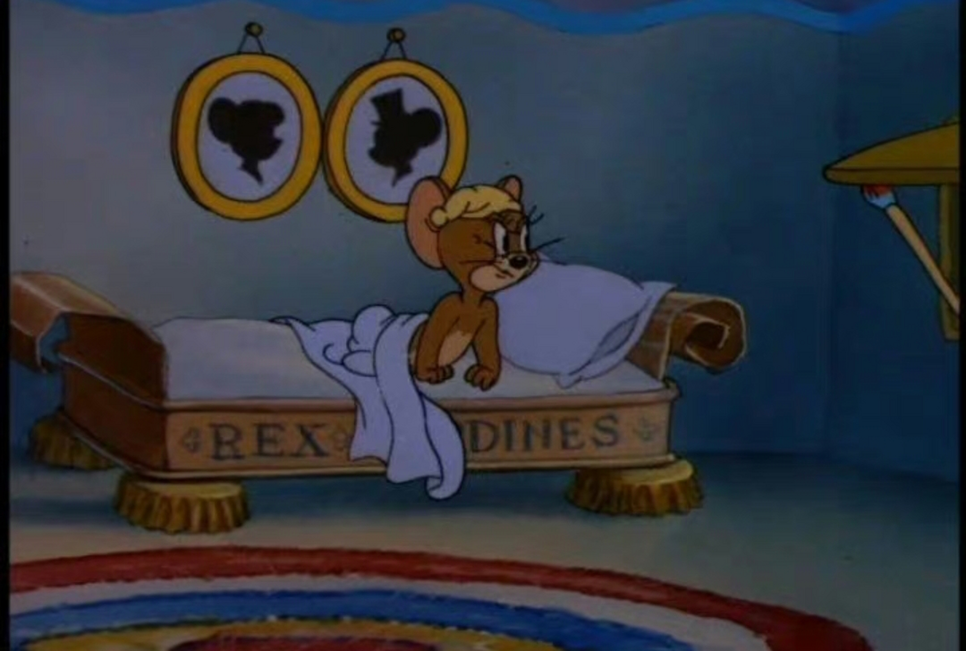 《猫和老鼠》杰瑞各种各样的小床和小屋,还挺温馨的