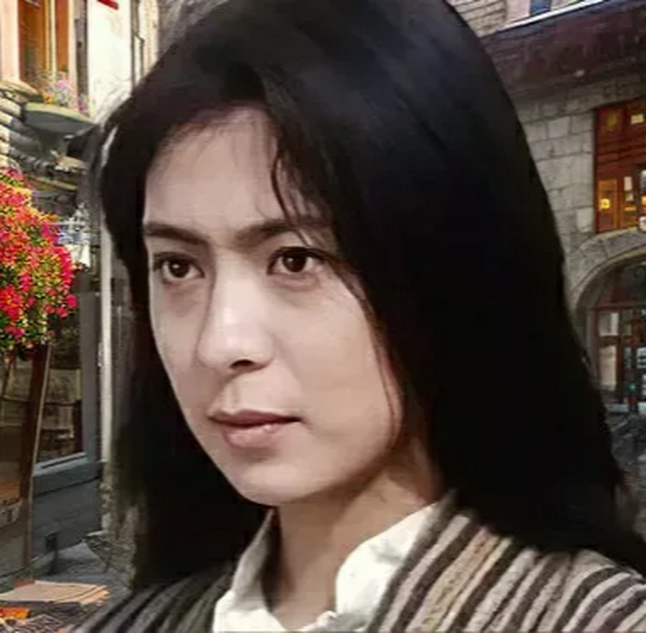 刘佳在 1977 年拍摄《黑三角》时年仅 17 岁.