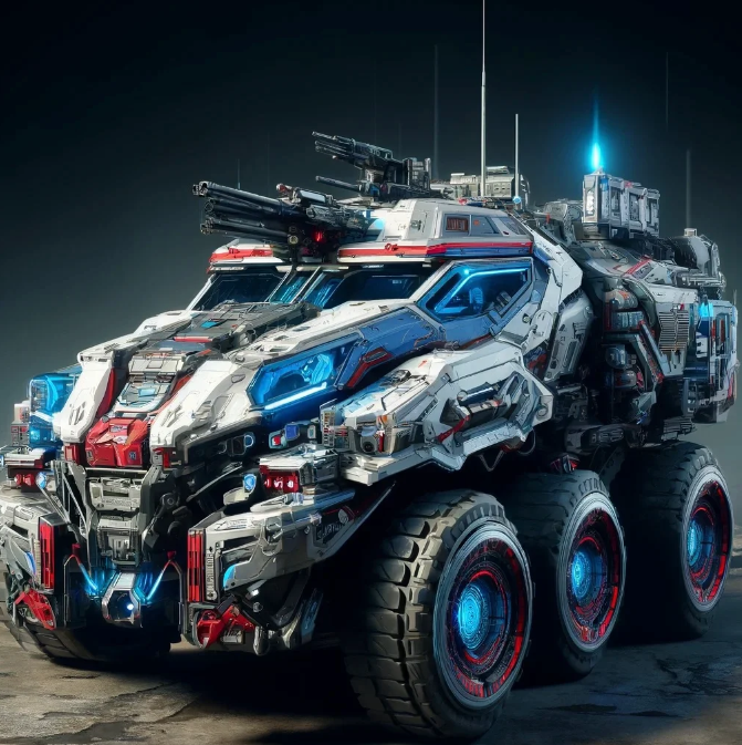 未来重装金属系列战车:炫酷末日战车的崛起