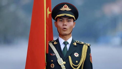 我国国旗护卫队十大擎旗手