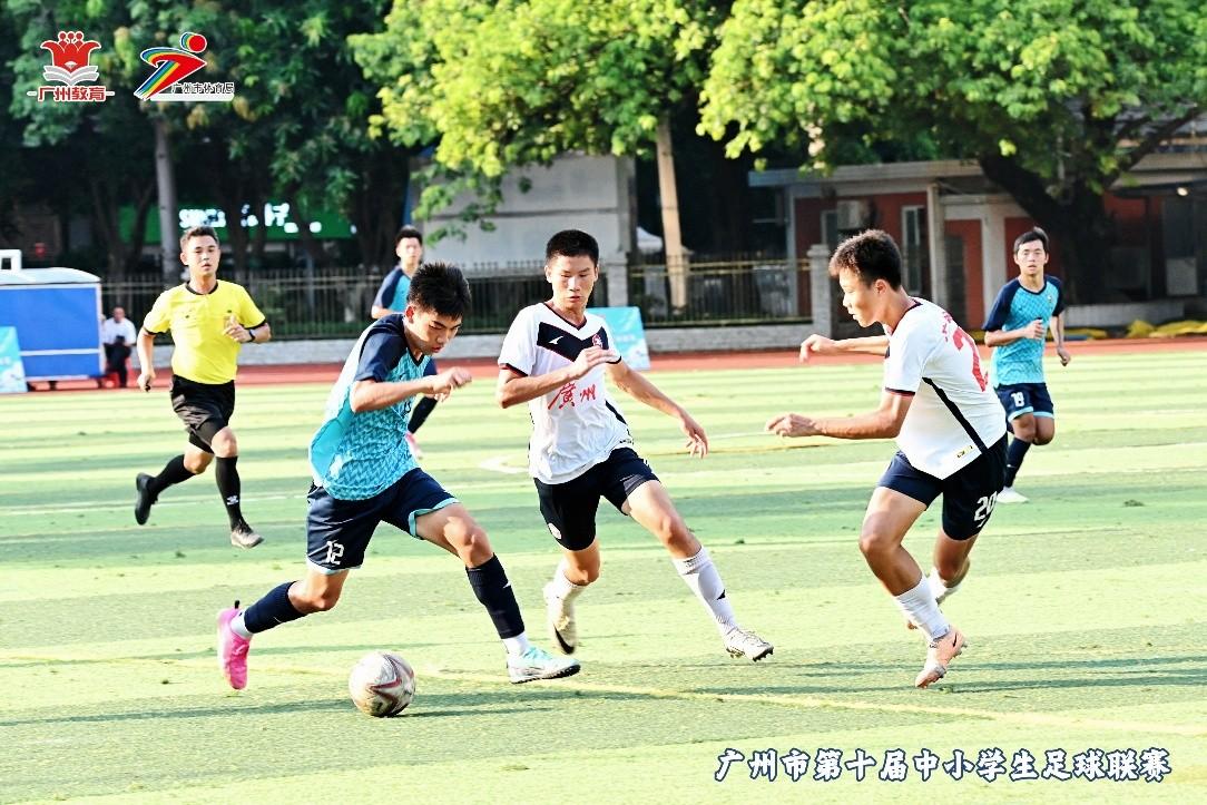 广州五中清北班高中生首发!时隔五年再夺广州校园足球超级组冠军