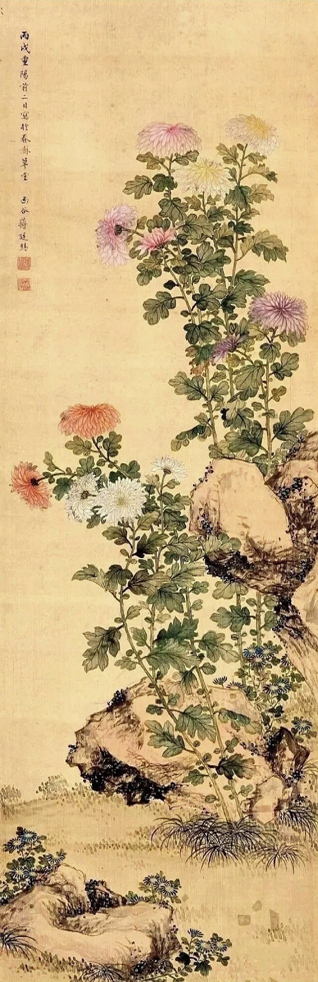 清代著名宫廷画大师蒋廷锡画作欣赏