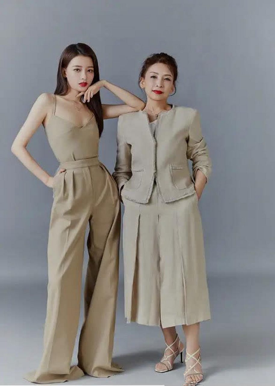 孙怡和妈妈写真