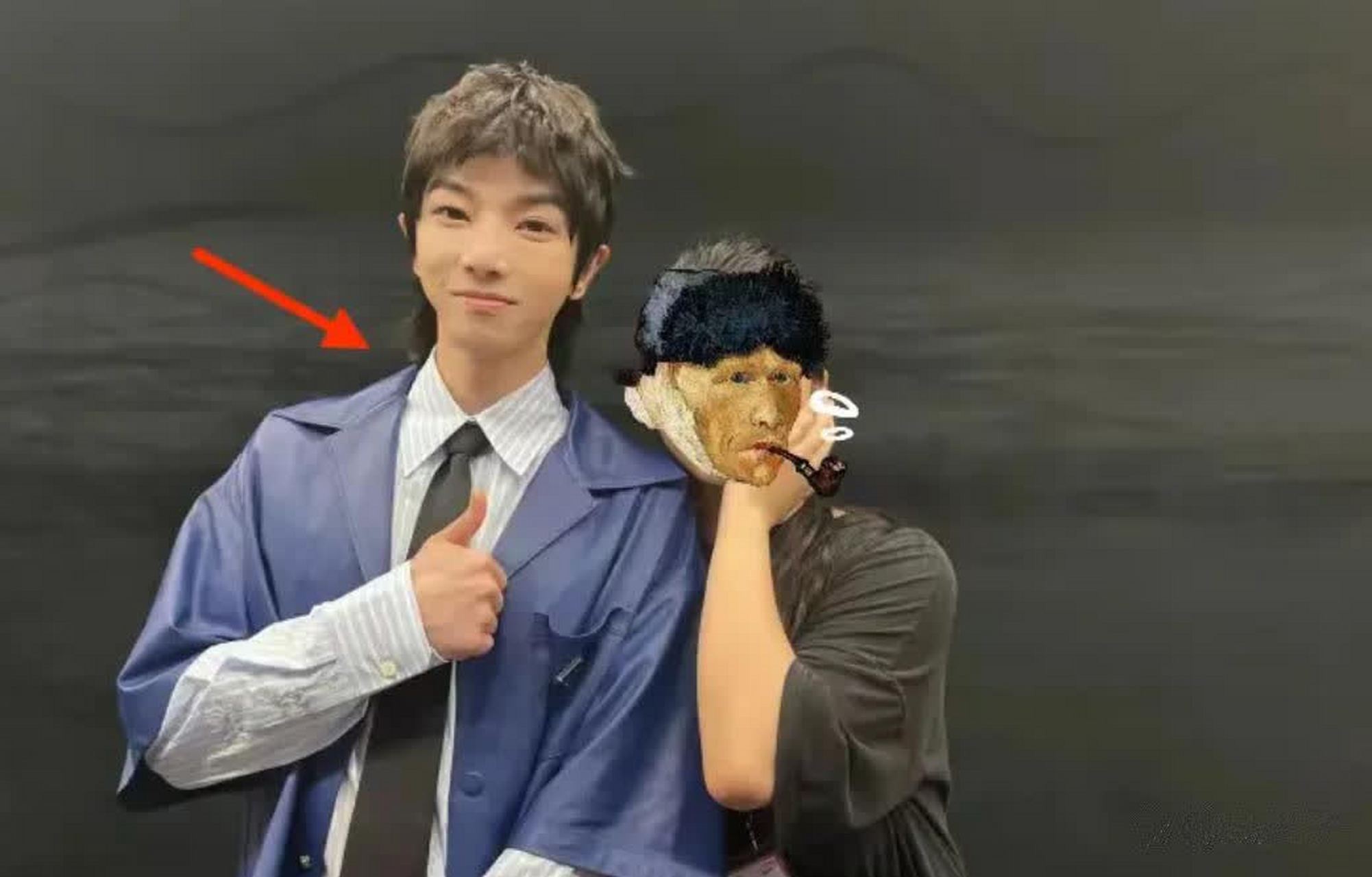 华晨宇的脸僵了