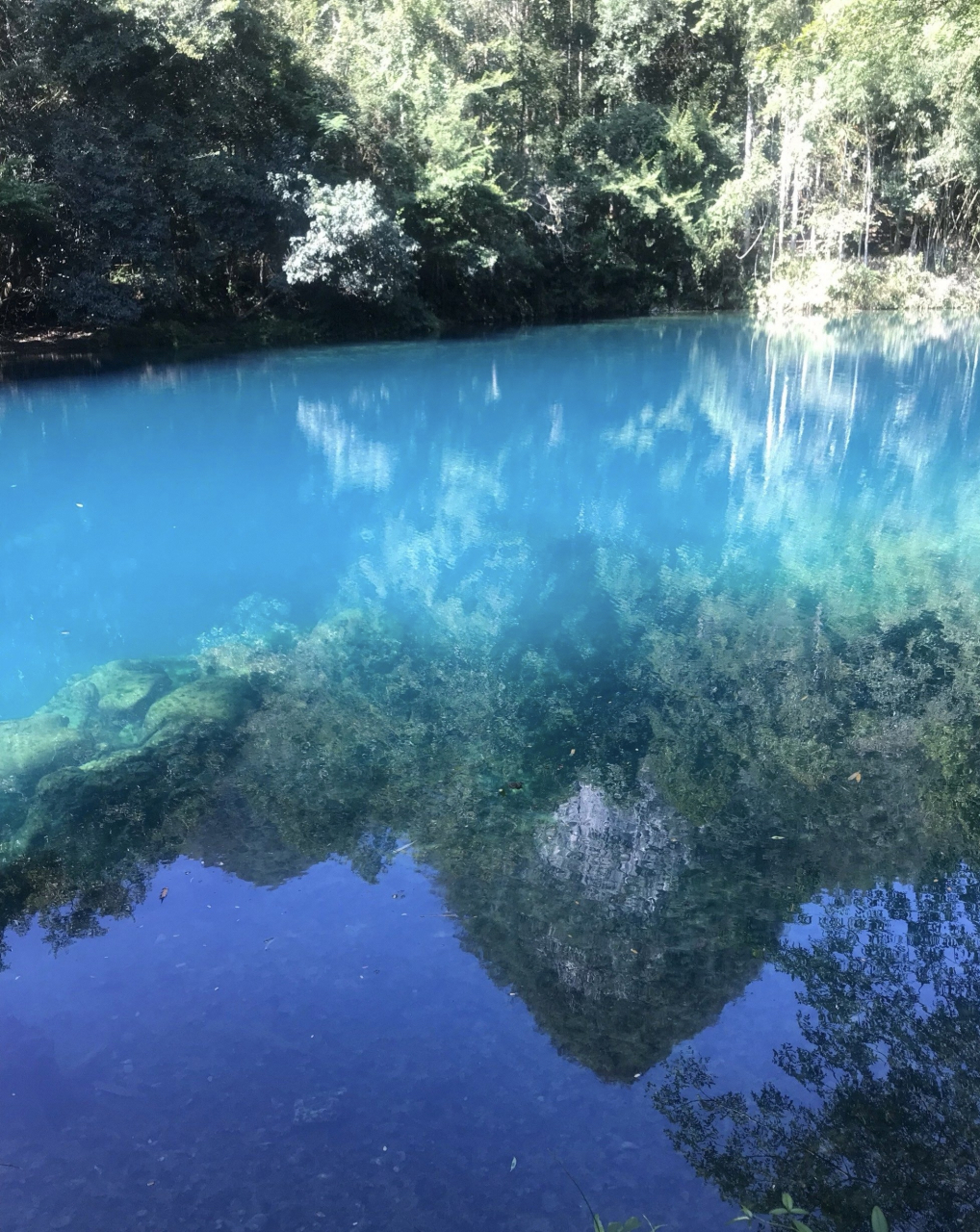 人间仙境之卧龙潭,举世无双旅游胜地  卧龙潭位于小七孔景区的西端,是
