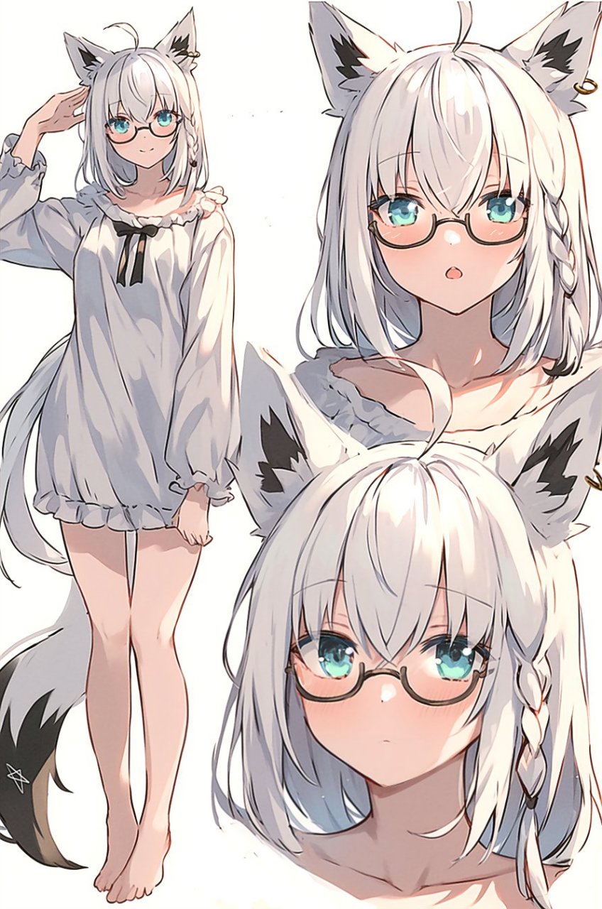 虚拟主播# 狐娘白上吹雪 twi:ぶぶ漬け