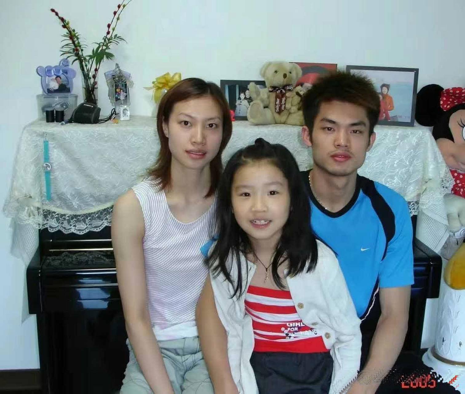 2005年谢杏芳和林丹相恋第二年