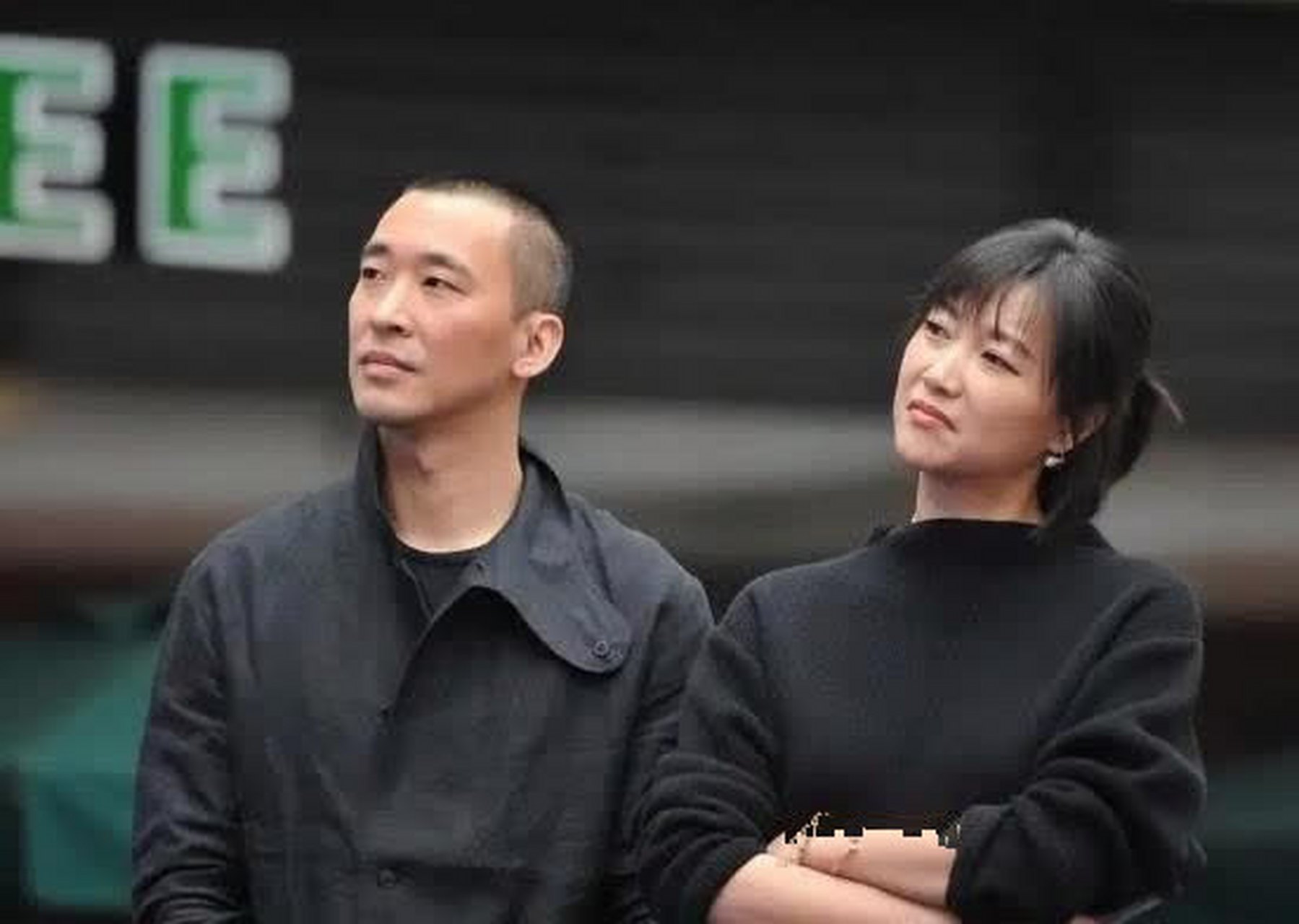 徐静蕾与男友就是天生的一对