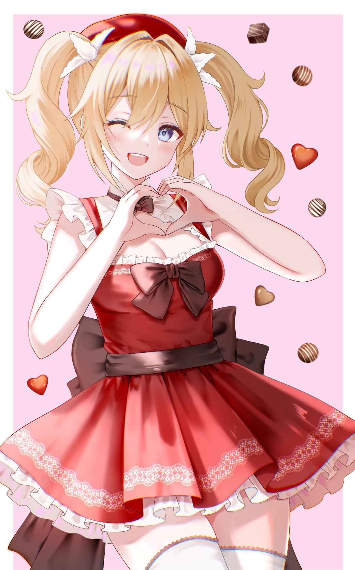 穿裙子的芭芭拉也太美了吧原神