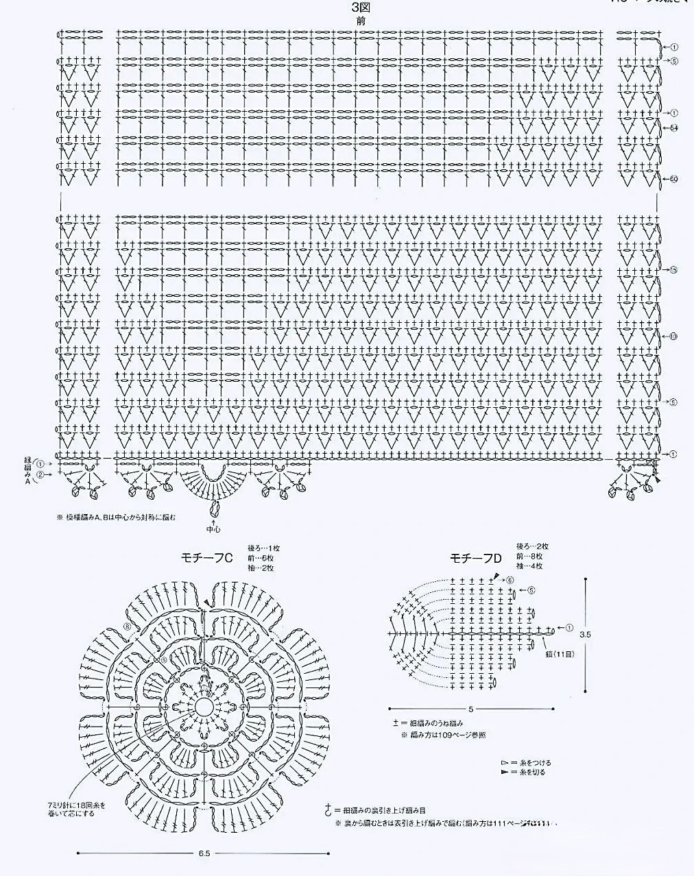 爱尔兰钩花衣成品图解图片