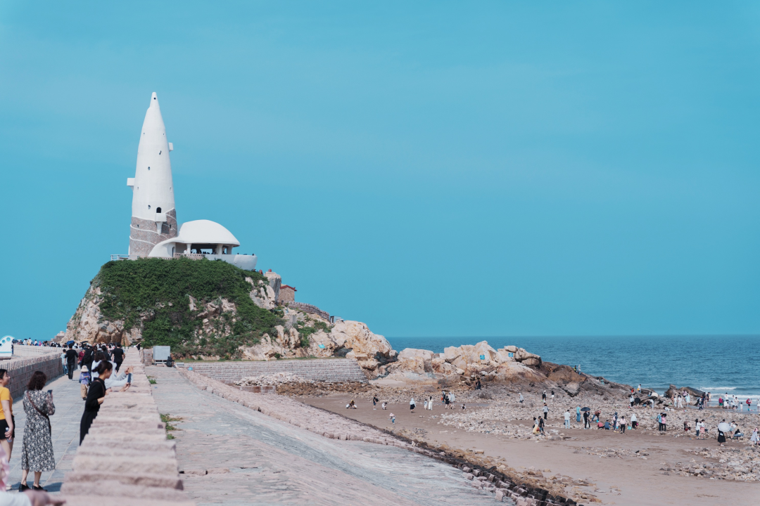 沙洲岛福州海边电脑壁纸长乐海淀度假村暑假大海福州长乐沙滩长乐滨海