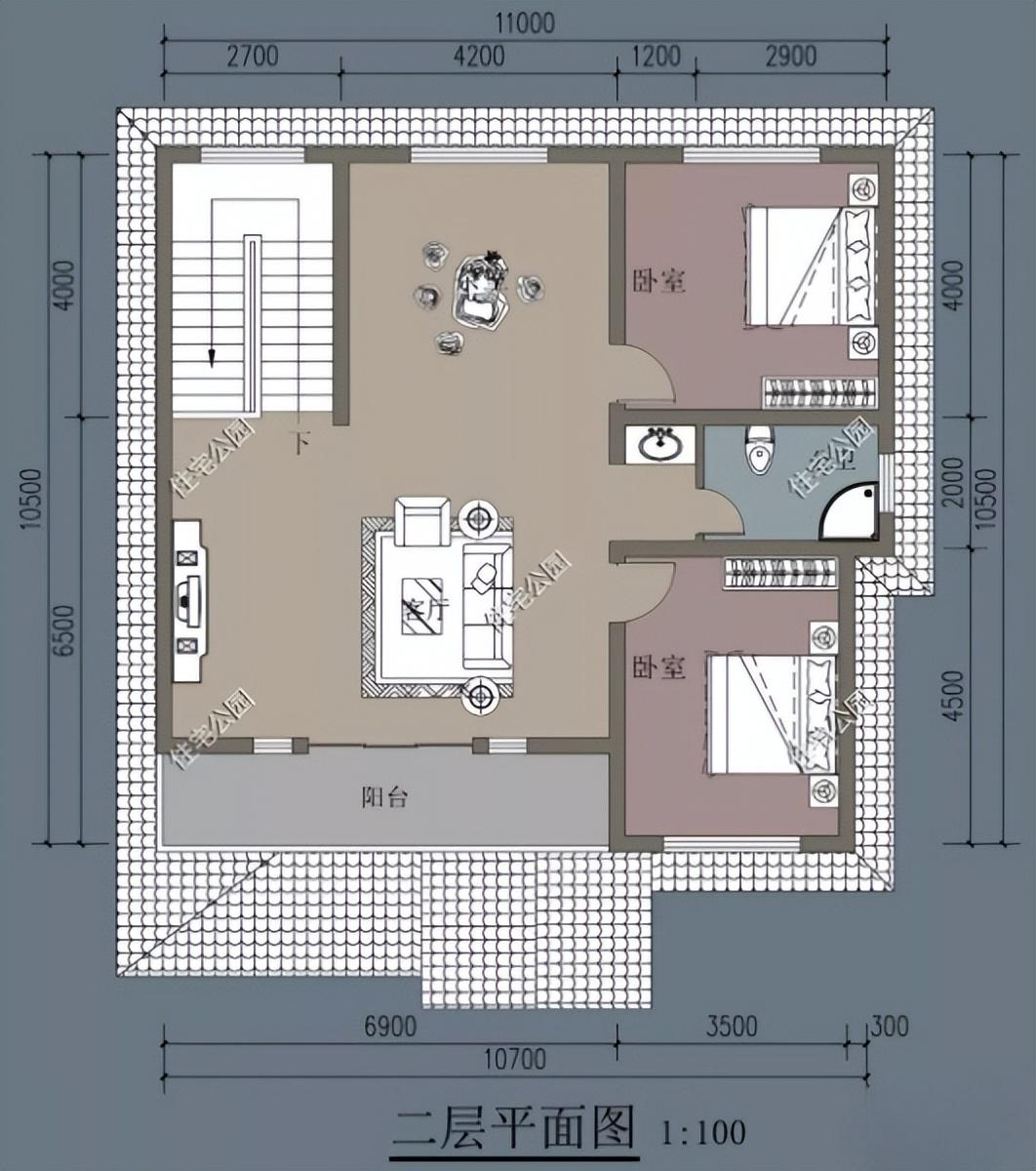 15×10米户型图图片