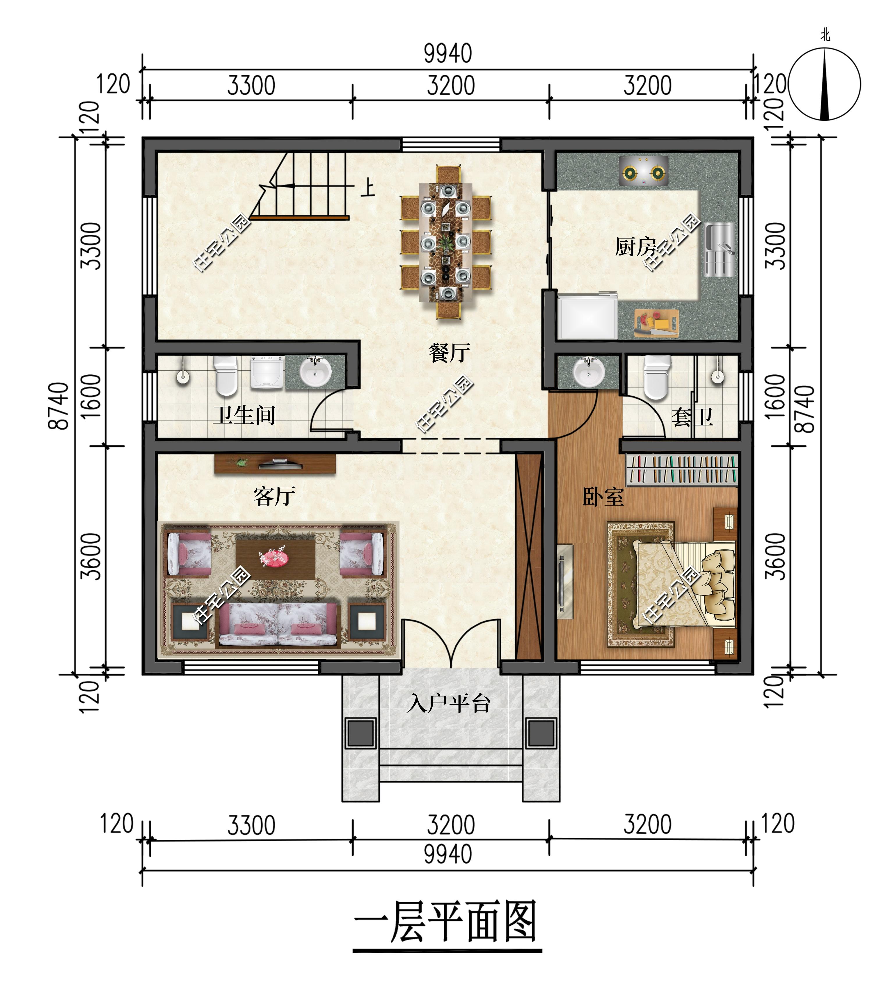 15×10米户型图图片