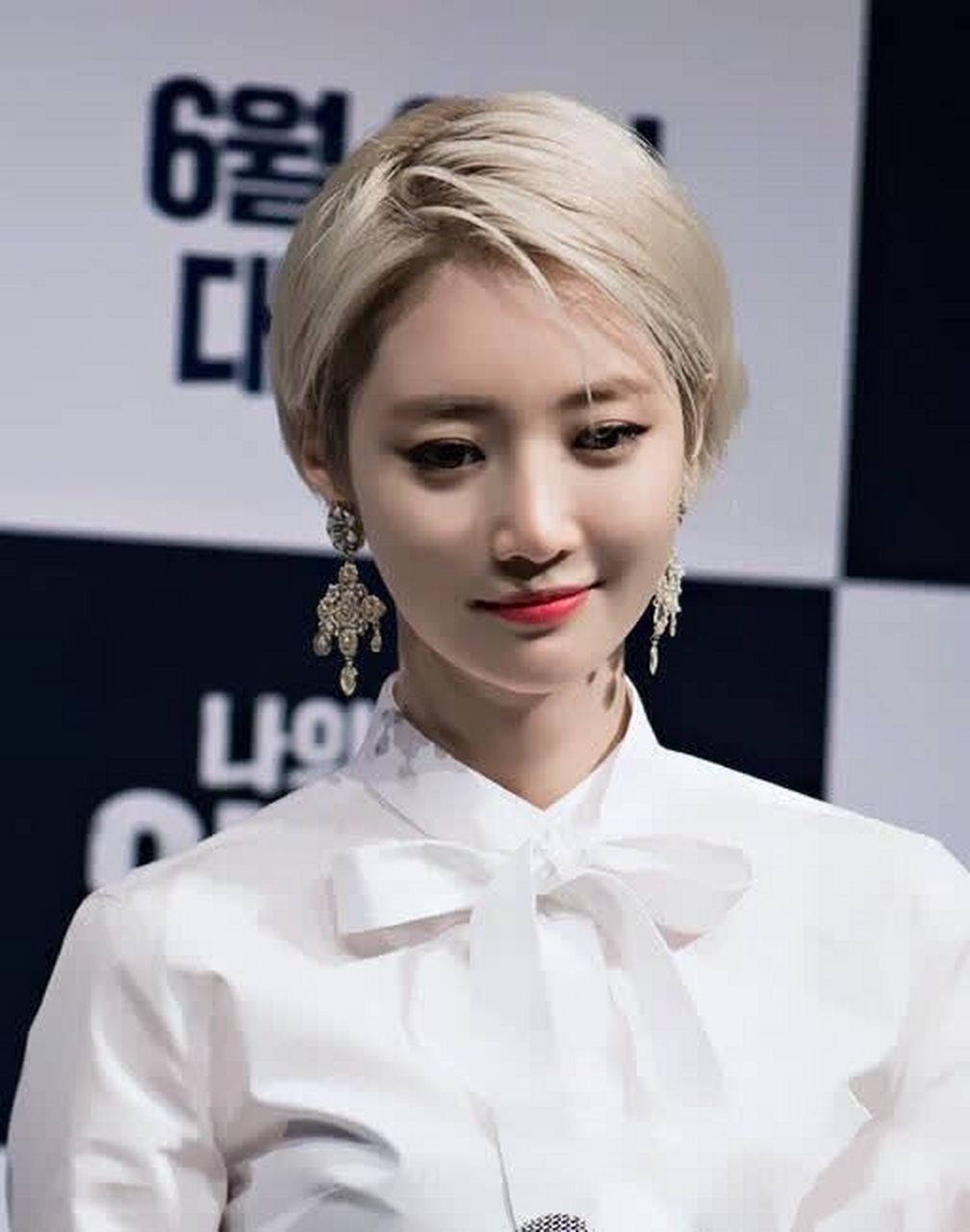 短发女神高俊熙高清大图个性头像清爽活力美得不可方物