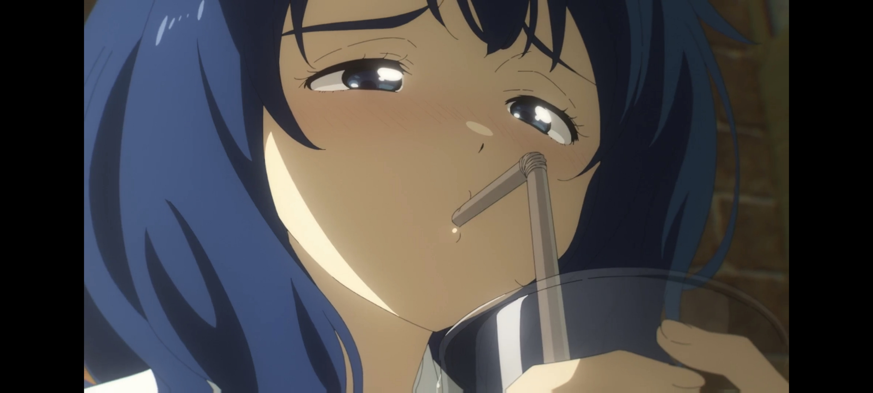 动漫# 败犬女主有多卑微,被甩之后还执着于单相思和间接接吻.