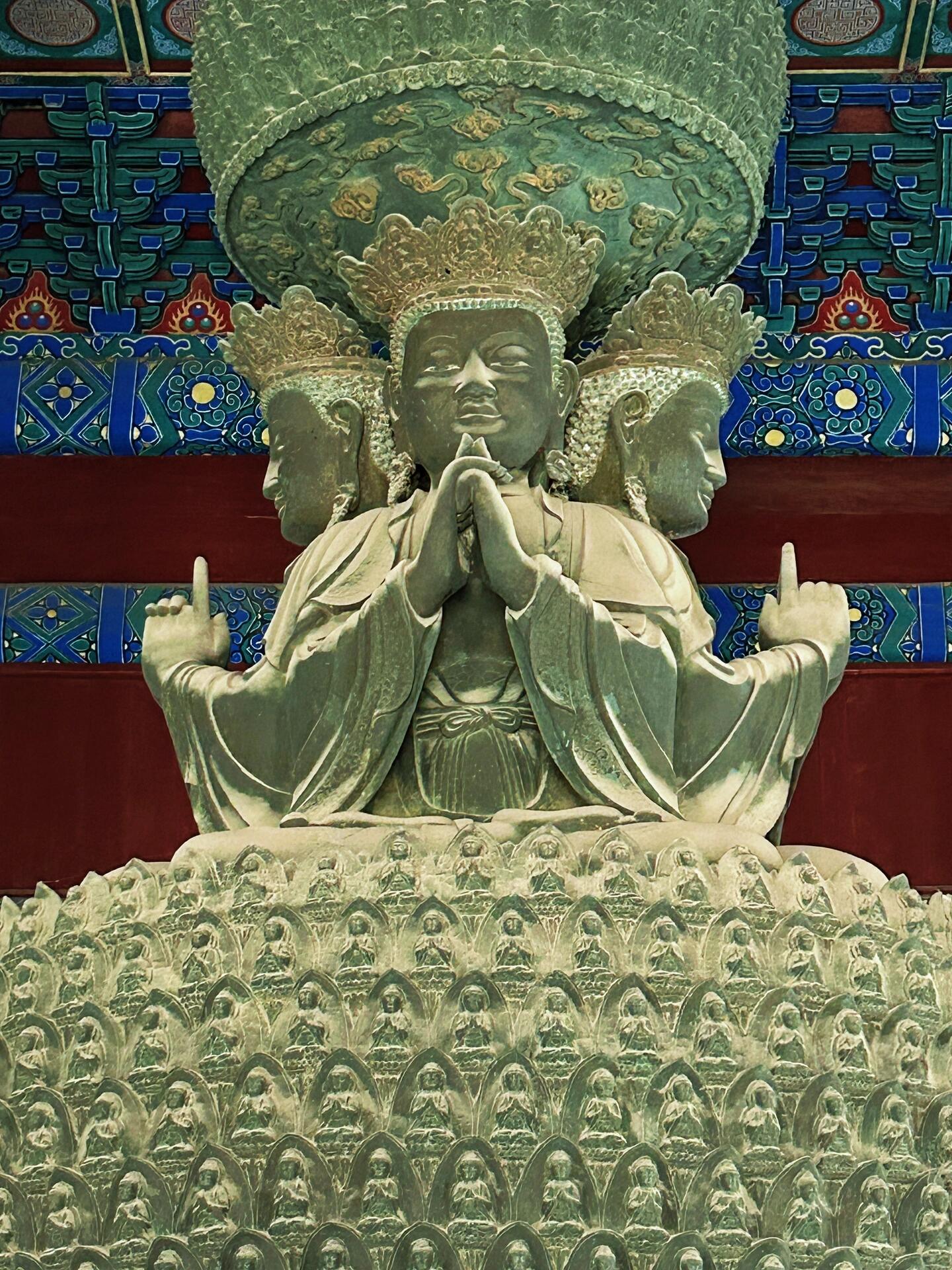 正定隆兴寺|"外来户"毗卢遮那佛