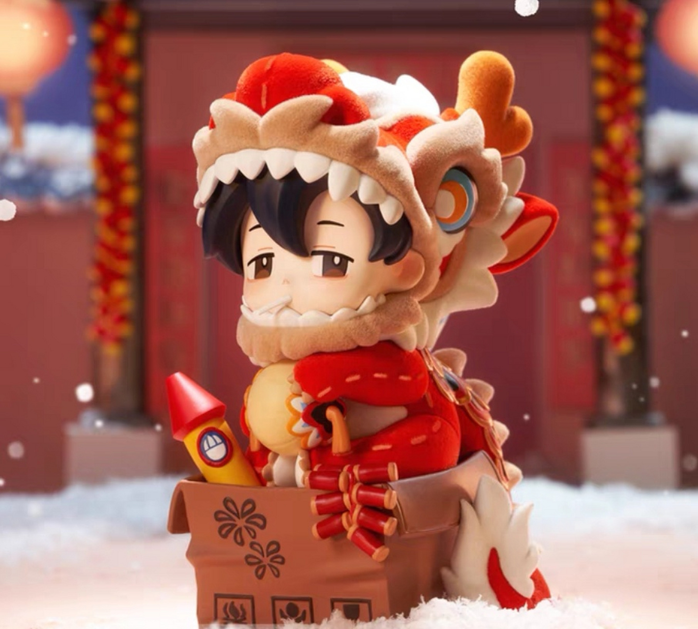 全职高手叶修龙抬头,苍山伏龙,隐士q版手办周边摆件!