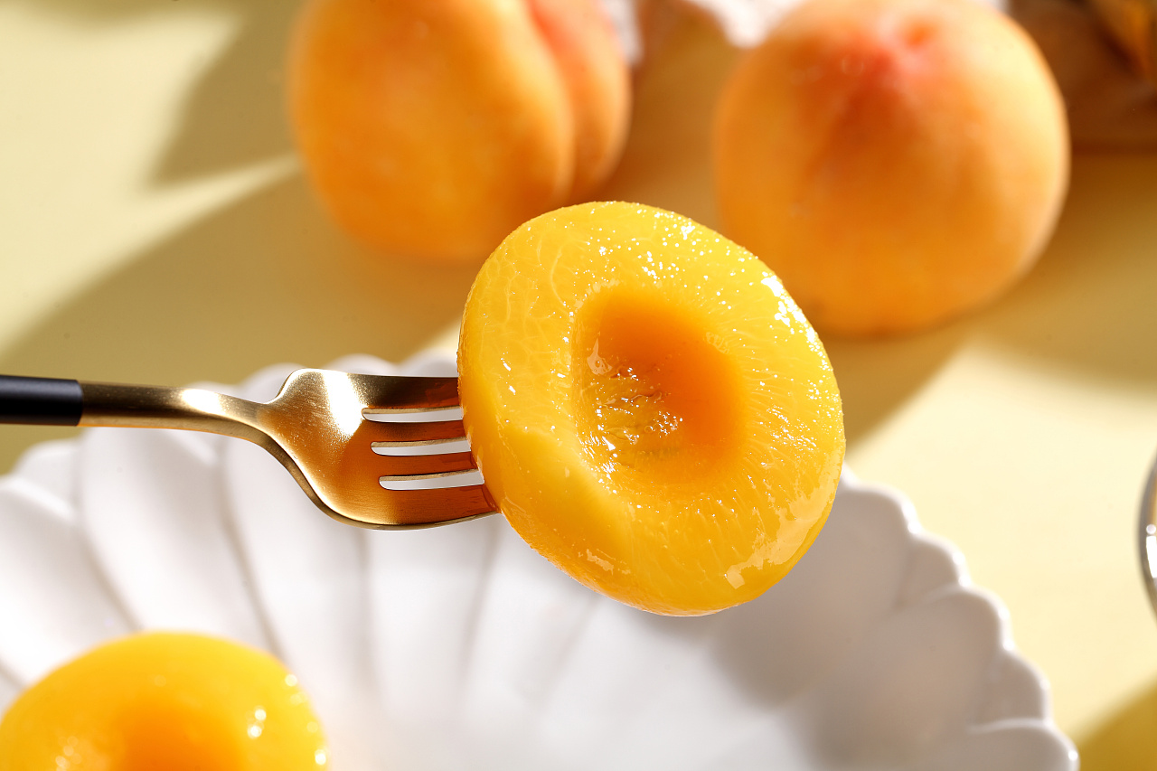 夏日必备!黄桃冰淇淋的在家做法