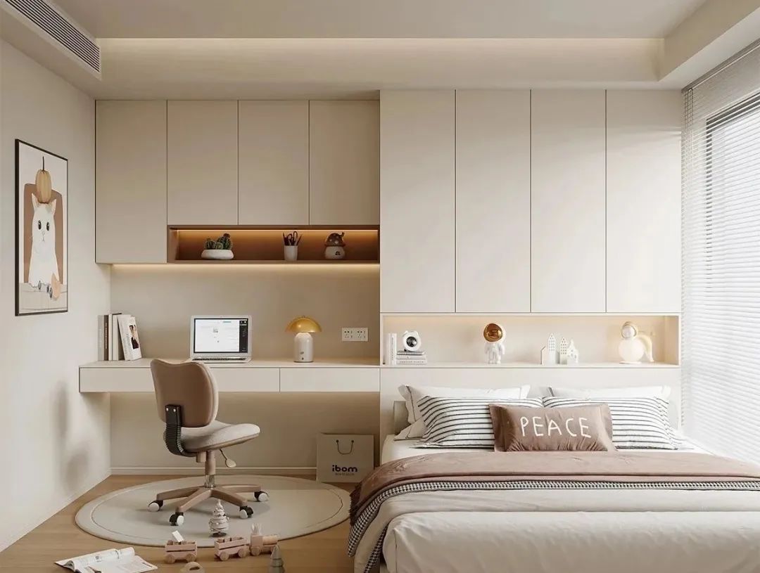 小卧室空间利用的六种定制方案